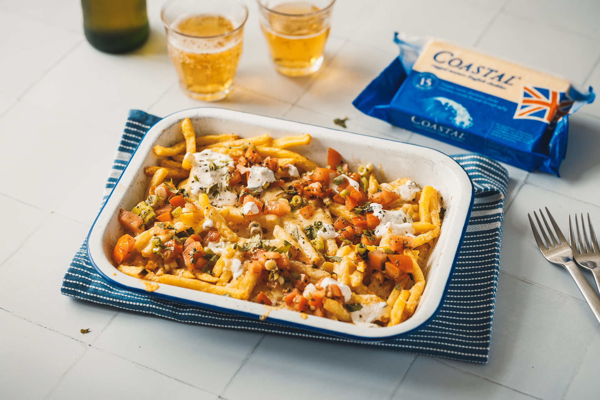 Dirty Cheesy Coastal Fries