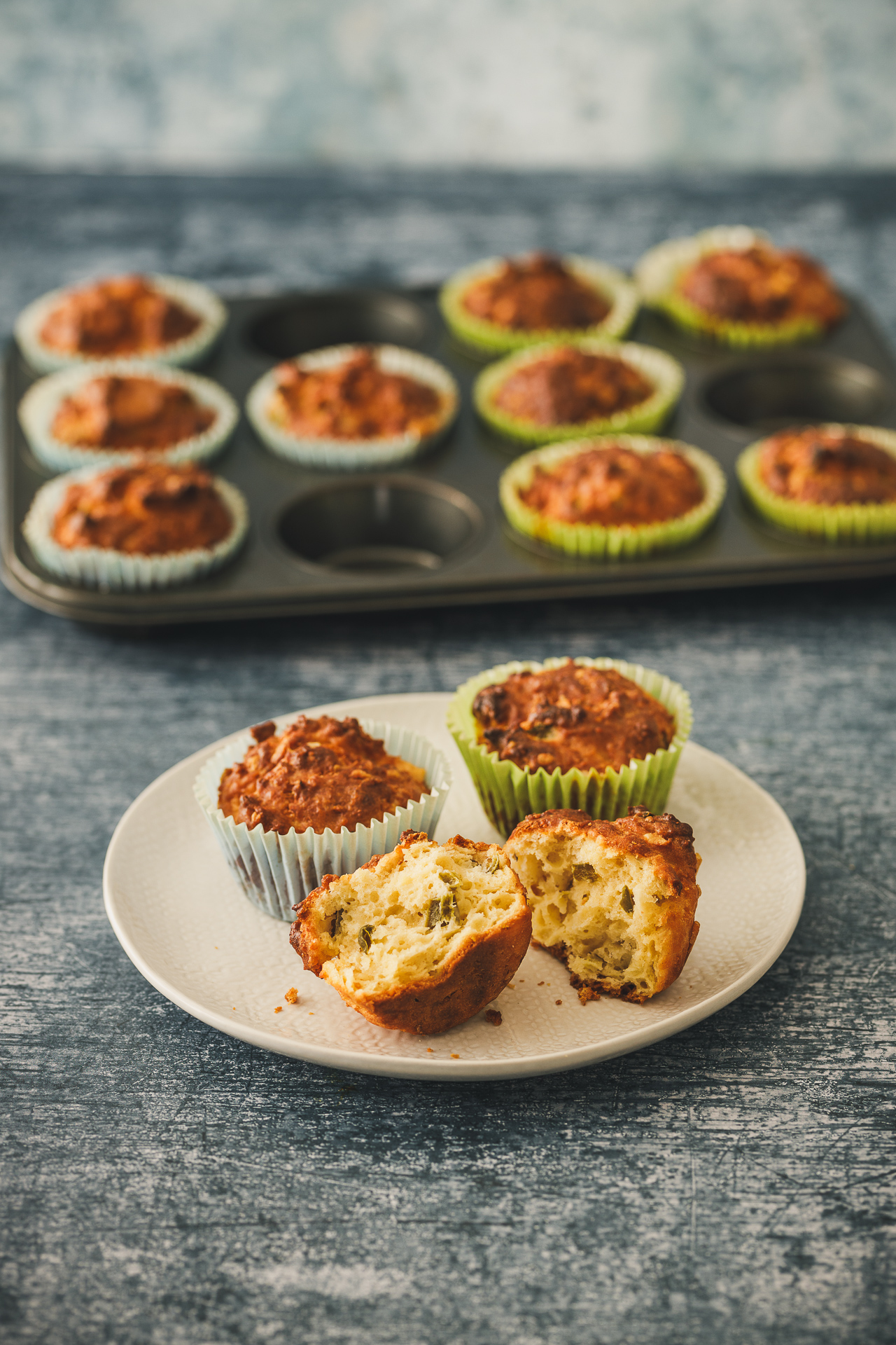 Coastal Cheese & Jalapeño Muffins