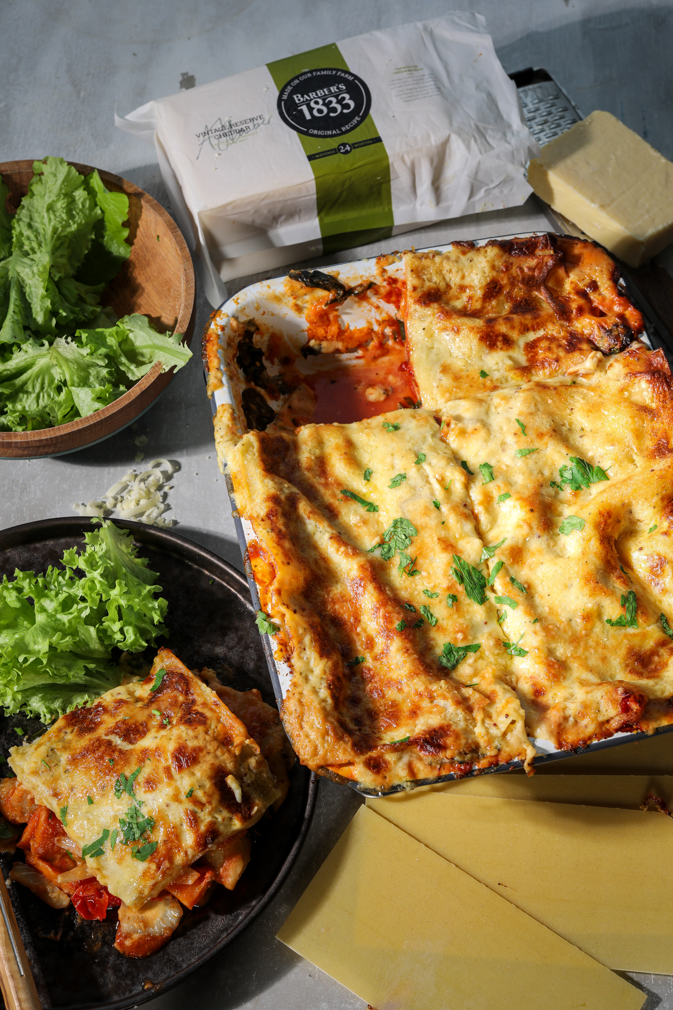 1833 Cheesy Vegetable Lasagne