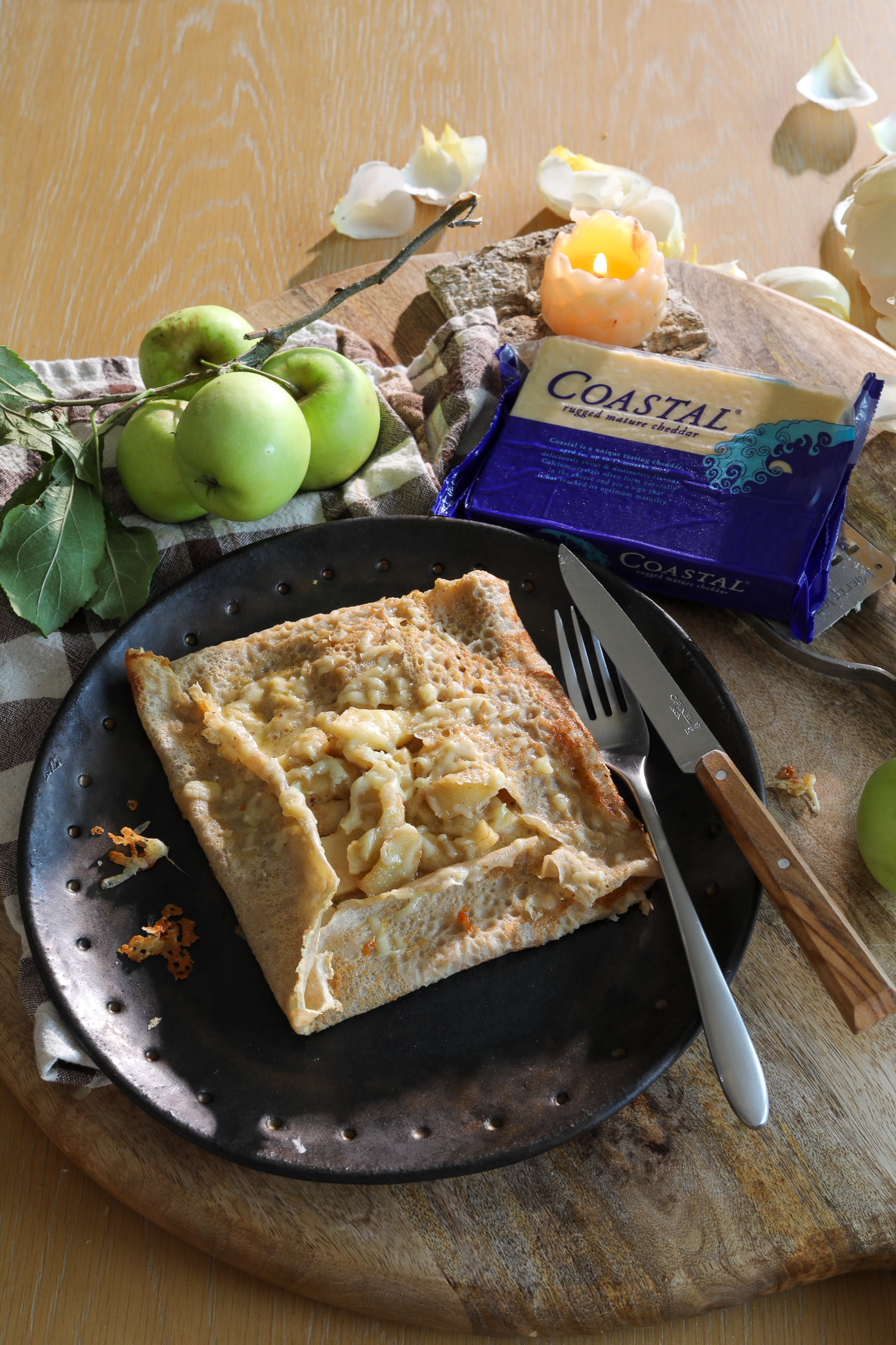 Coastal Cheddar & Apple Galette