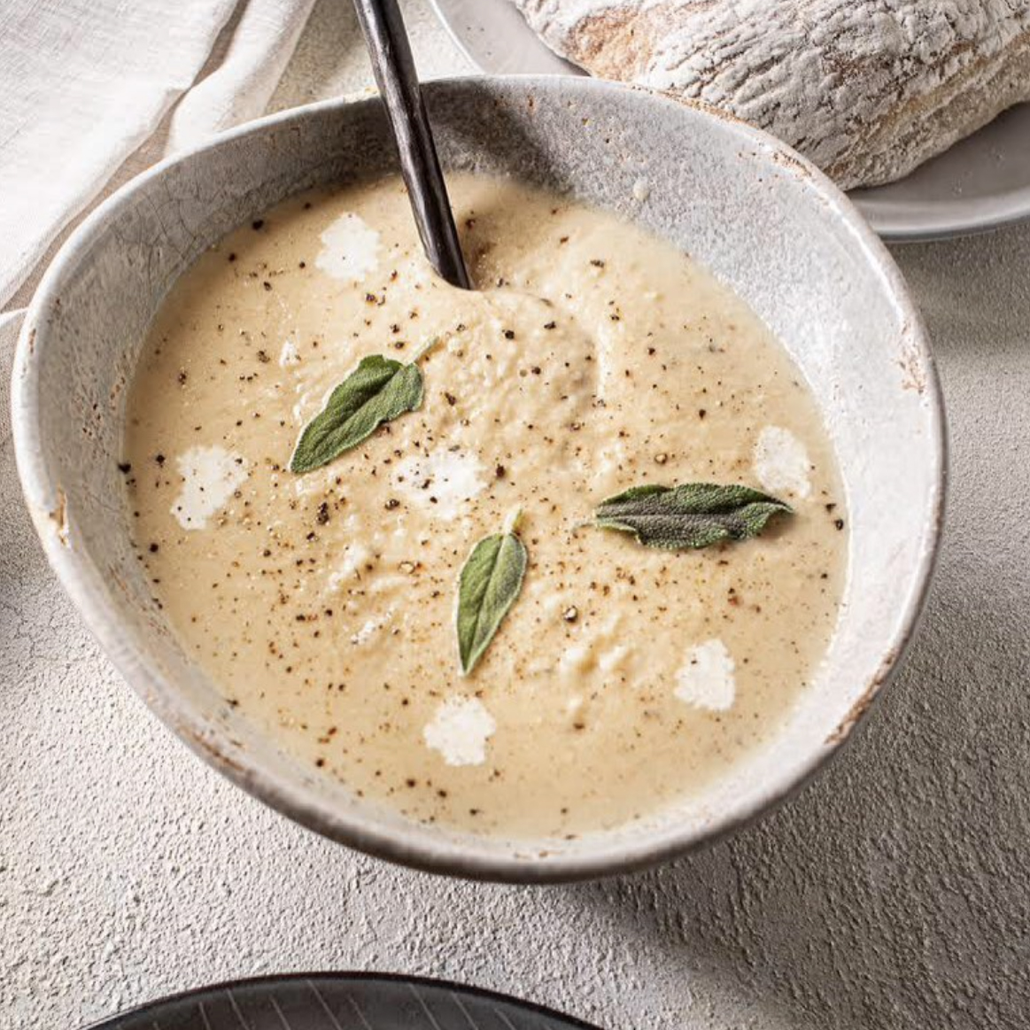 Celeriac & Oakwood Smoked Cheddar Soup