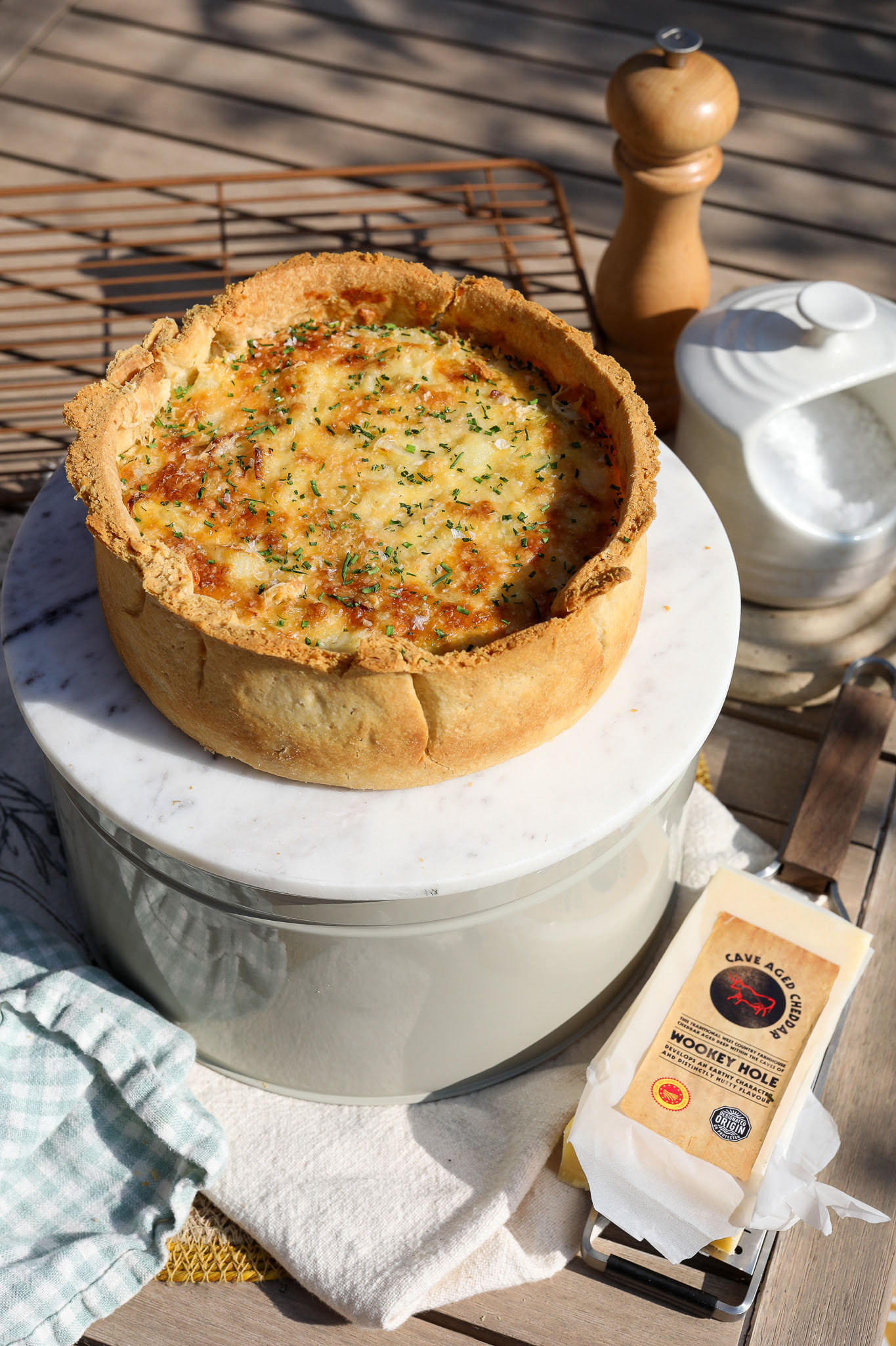 Cave Aged Cheddar Homity Pie